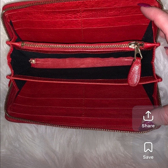 Vintage Balenciaga, leather wallet - Picture 3 of 6